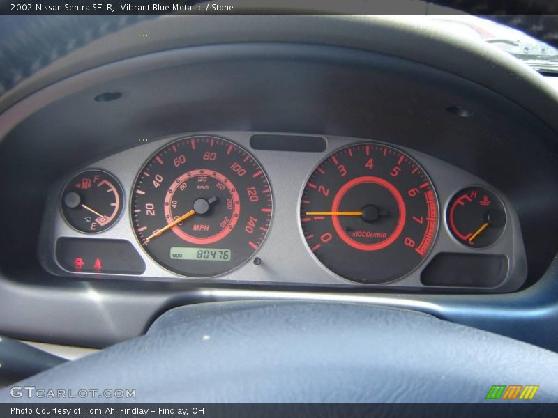 Vibrant Blue Metallic / Stone 2002 Nissan Sentra SE-R