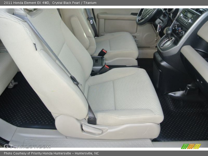 Crystal Black Pearl / Titanium 2011 Honda Element EX 4WD