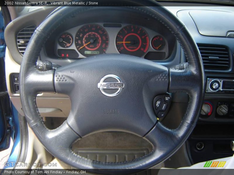 Vibrant Blue Metallic / Stone 2002 Nissan Sentra SE-R