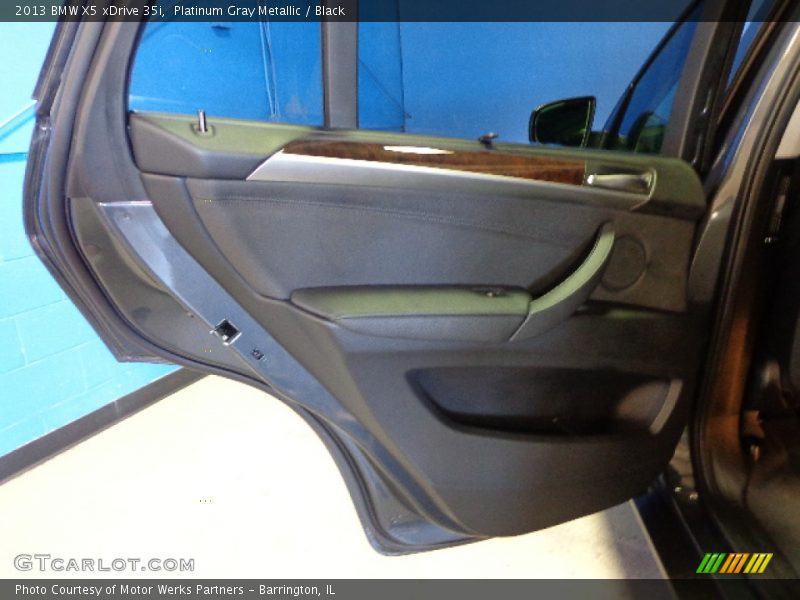 Platinum Gray Metallic / Black 2013 BMW X5 xDrive 35i