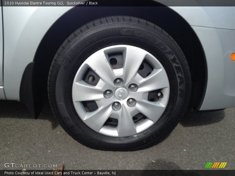 Quicksilver / Black 2010 Hyundai Elantra Touring GLS
