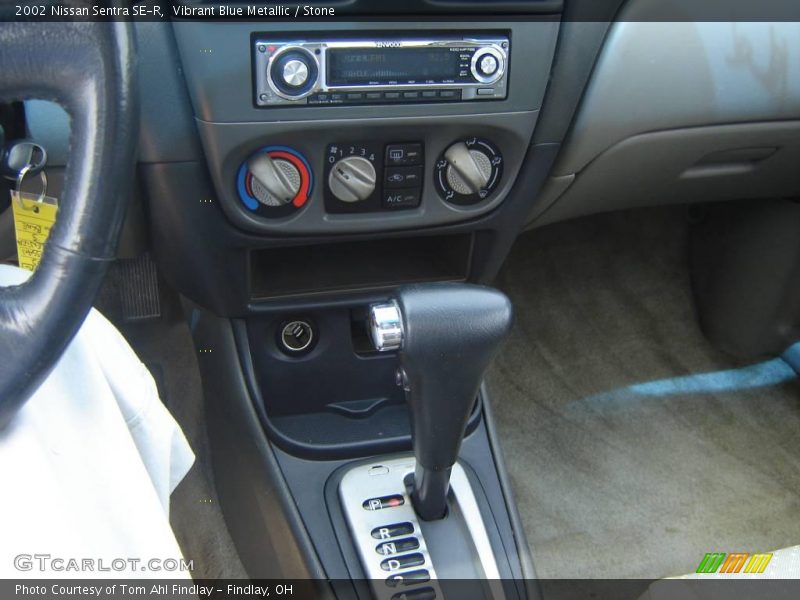 Vibrant Blue Metallic / Stone 2002 Nissan Sentra SE-R