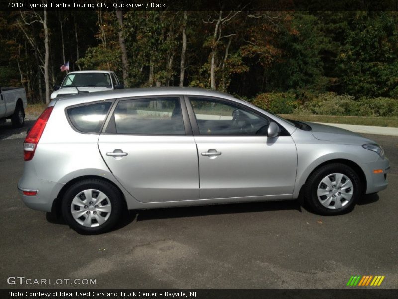 Quicksilver / Black 2010 Hyundai Elantra Touring GLS