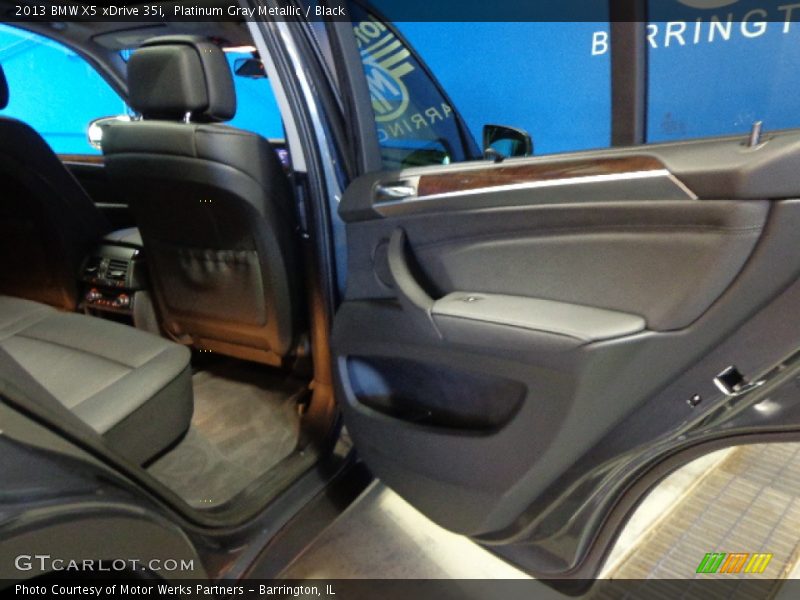 Platinum Gray Metallic / Black 2013 BMW X5 xDrive 35i