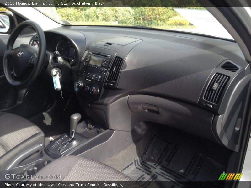 Quicksilver / Black 2010 Hyundai Elantra Touring GLS