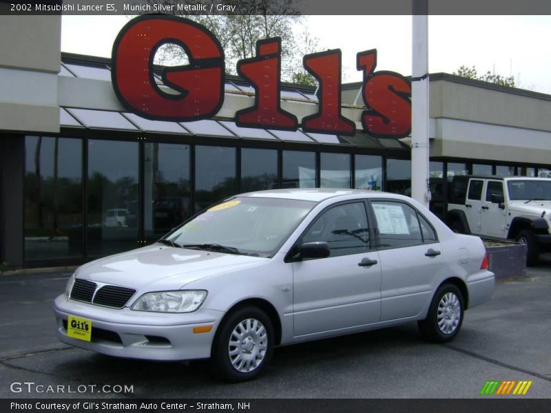 Munich Silver Metallic / Gray 2002 Mitsubishi Lancer ES