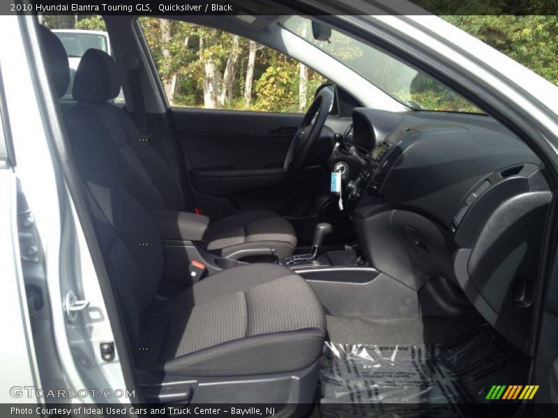 Quicksilver / Black 2010 Hyundai Elantra Touring GLS