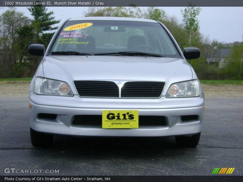 Munich Silver Metallic / Gray 2002 Mitsubishi Lancer ES