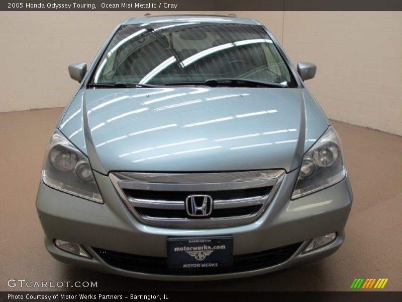 Ocean Mist Metallic / Gray 2005 Honda Odyssey Touring