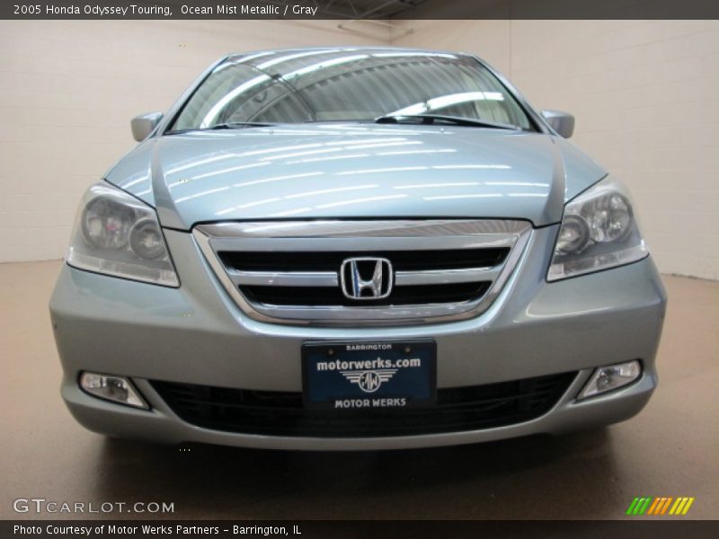 Ocean Mist Metallic / Gray 2005 Honda Odyssey Touring
