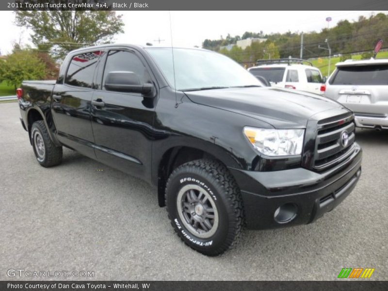 Black / Black 2011 Toyota Tundra CrewMax 4x4