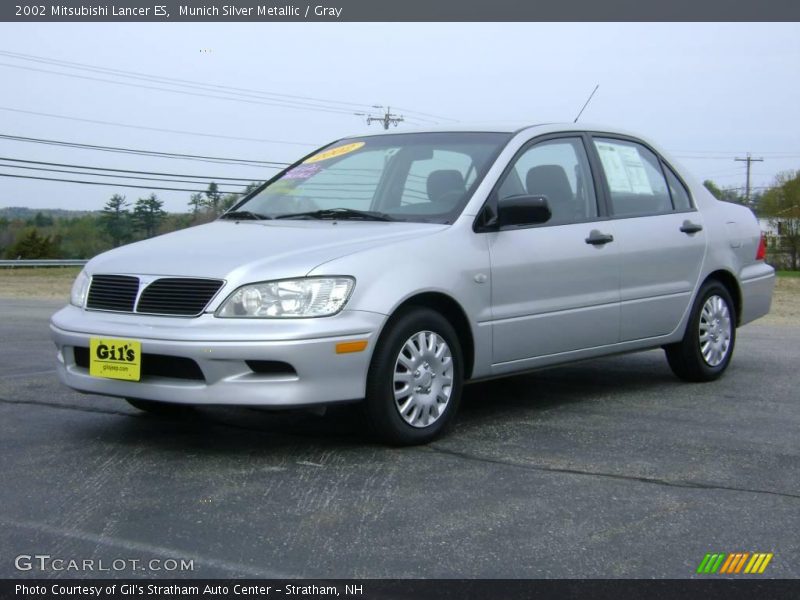 Munich Silver Metallic / Gray 2002 Mitsubishi Lancer ES