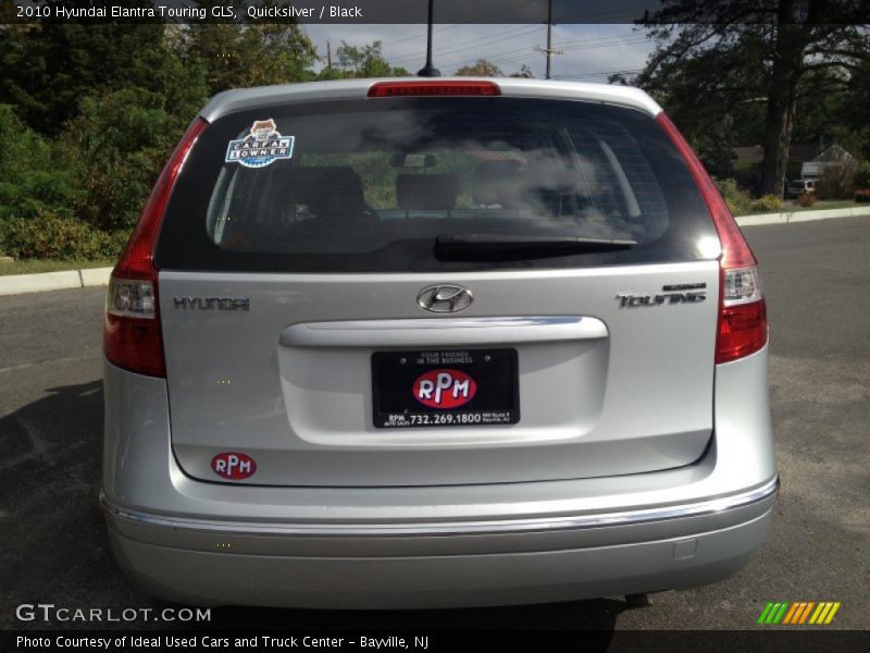 Quicksilver / Black 2010 Hyundai Elantra Touring GLS