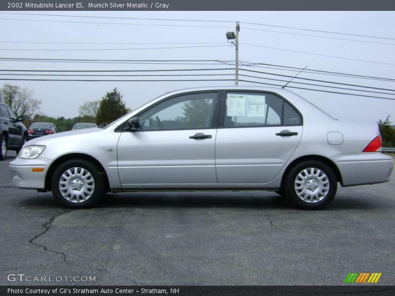 Munich Silver Metallic / Gray 2002 Mitsubishi Lancer ES