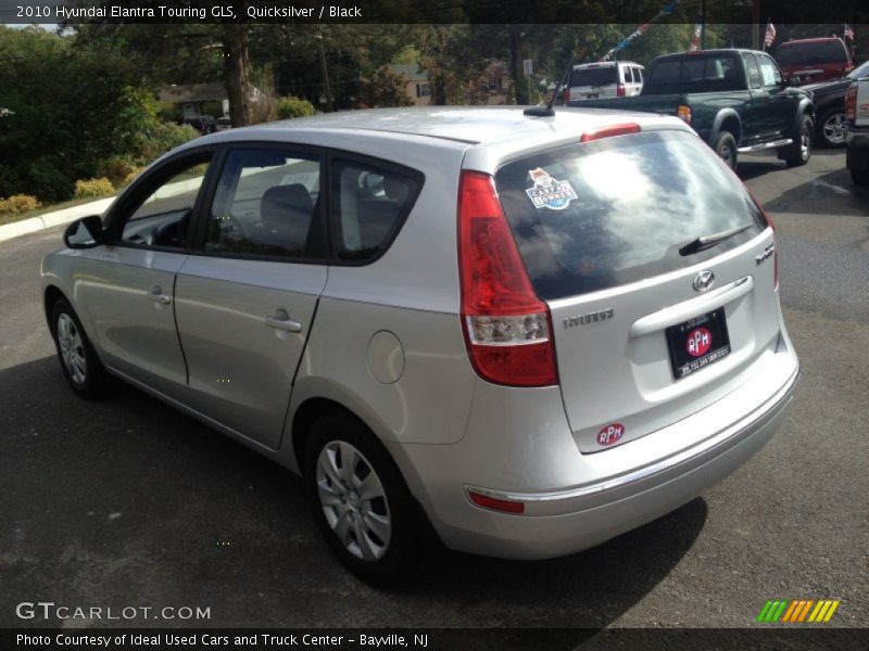 Quicksilver / Black 2010 Hyundai Elantra Touring GLS