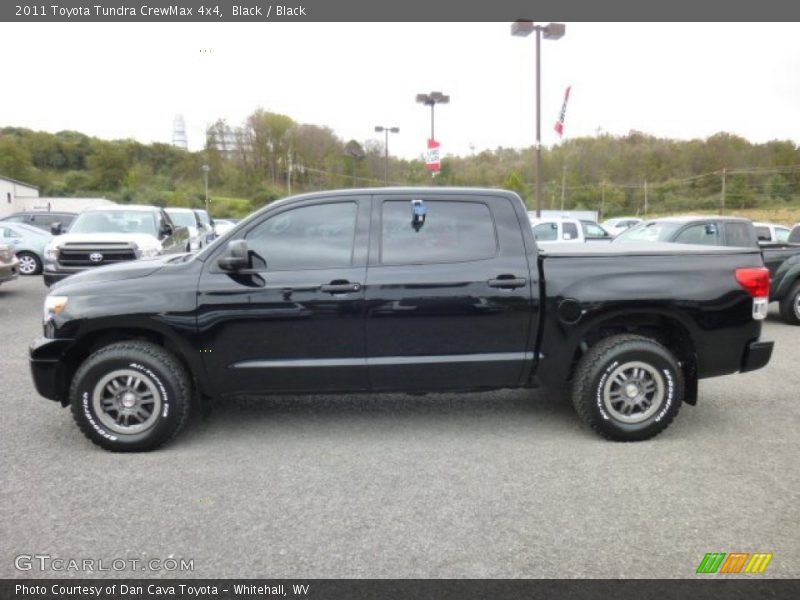 Black / Black 2011 Toyota Tundra CrewMax 4x4