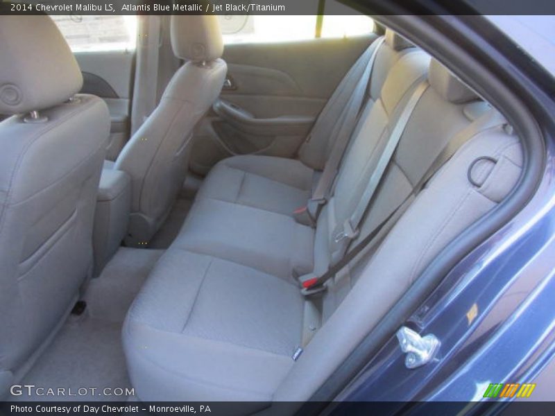 Atlantis Blue Metallic / Jet Black/Titanium 2014 Chevrolet Malibu LS