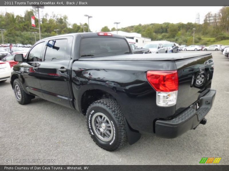 Black / Black 2011 Toyota Tundra CrewMax 4x4