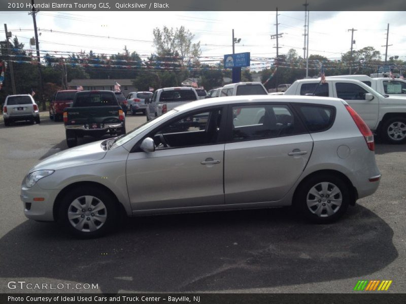 Quicksilver / Black 2010 Hyundai Elantra Touring GLS
