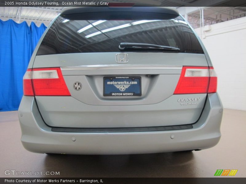 Ocean Mist Metallic / Gray 2005 Honda Odyssey Touring
