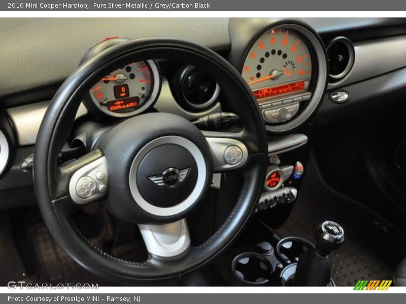 Pure Silver Metallic / Grey/Carbon Black 2010 Mini Cooper Hardtop