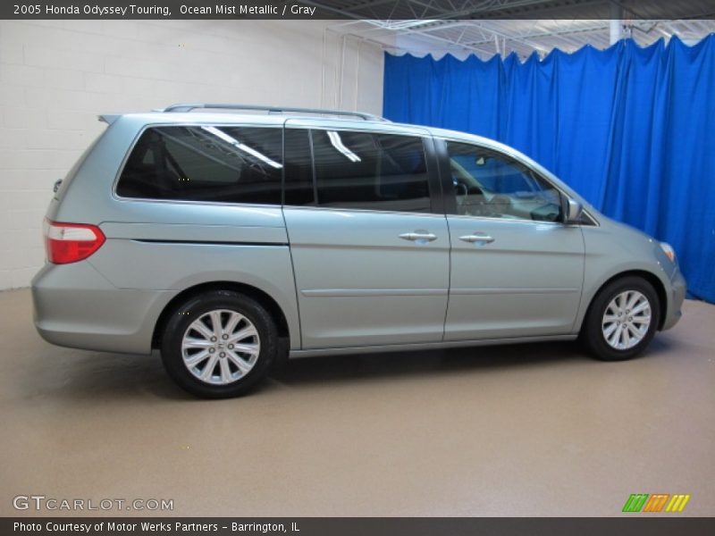 Ocean Mist Metallic / Gray 2005 Honda Odyssey Touring