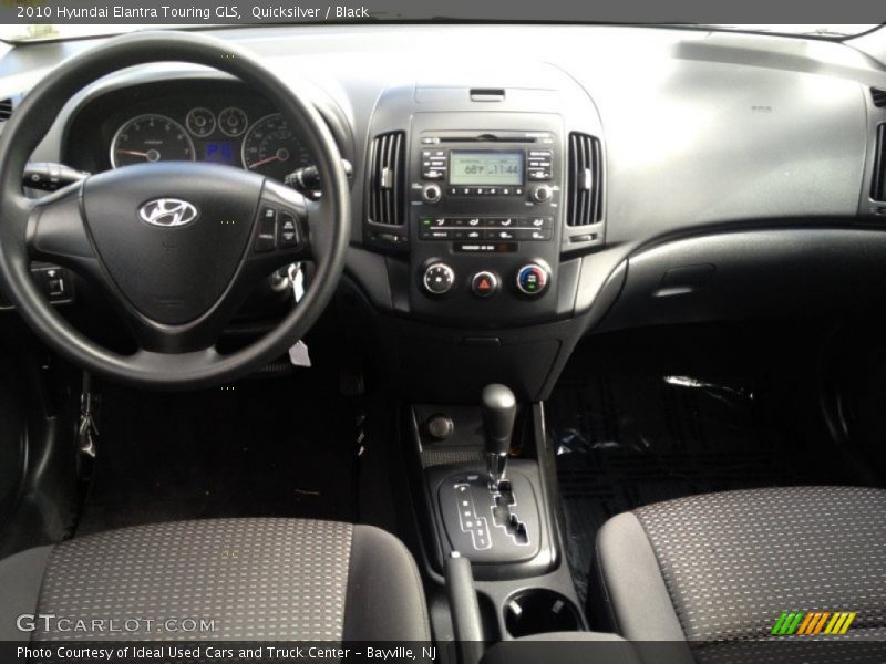 Quicksilver / Black 2010 Hyundai Elantra Touring GLS