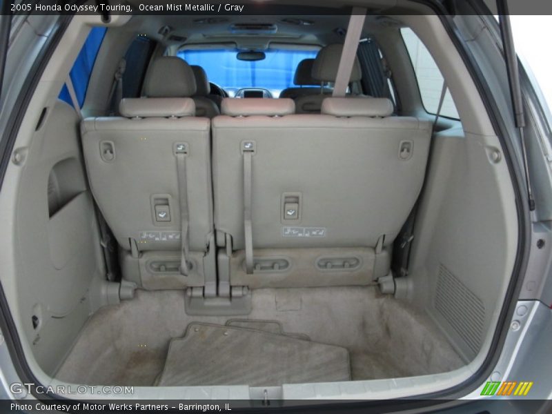 Ocean Mist Metallic / Gray 2005 Honda Odyssey Touring