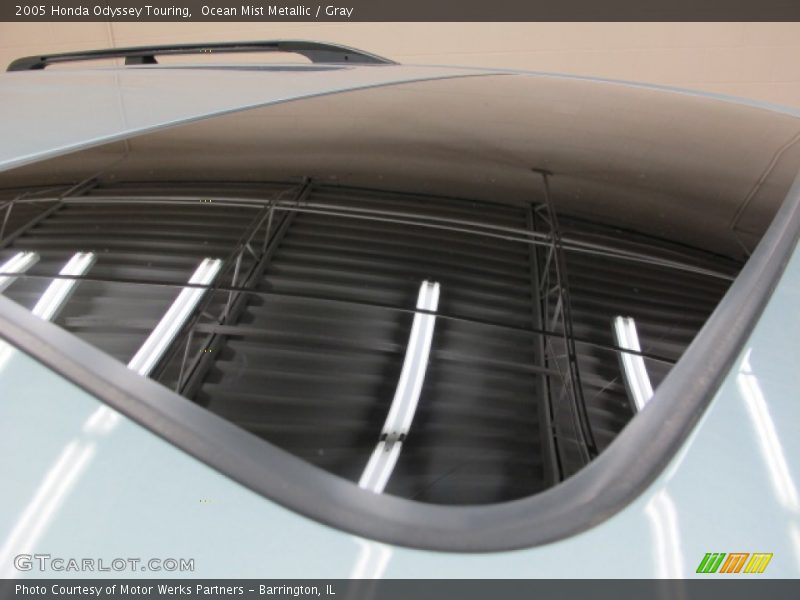 Ocean Mist Metallic / Gray 2005 Honda Odyssey Touring