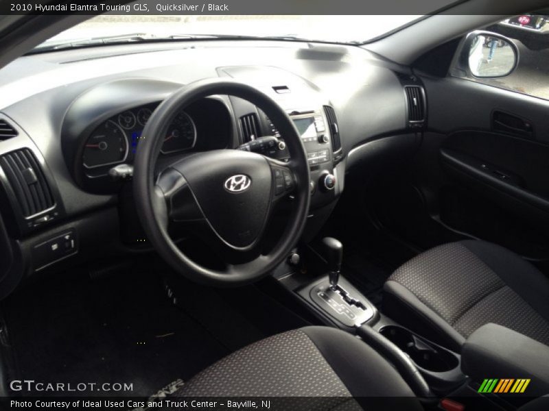 Quicksilver / Black 2010 Hyundai Elantra Touring GLS