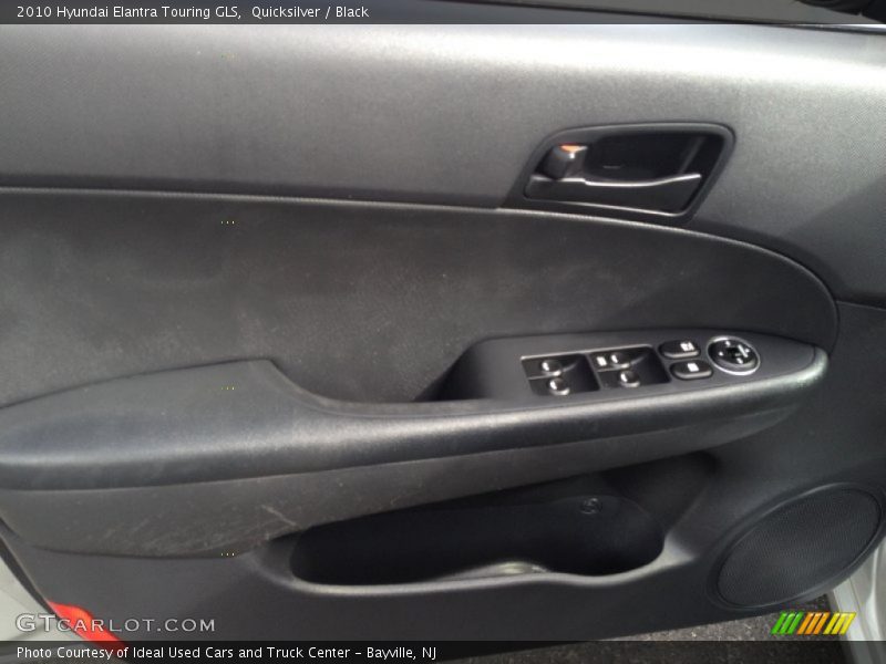 Quicksilver / Black 2010 Hyundai Elantra Touring GLS