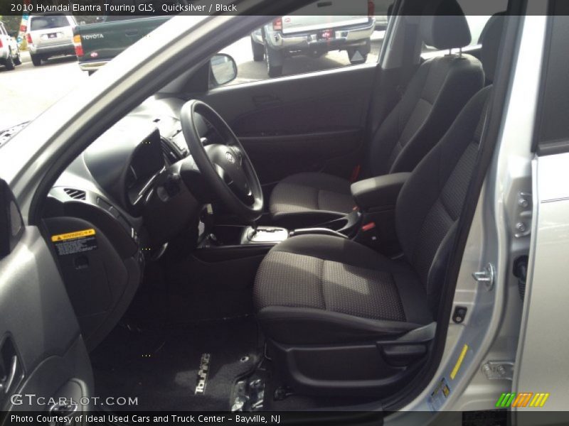 Quicksilver / Black 2010 Hyundai Elantra Touring GLS