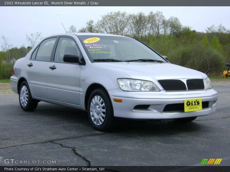 Munich Silver Metallic / Gray 2002 Mitsubishi Lancer ES