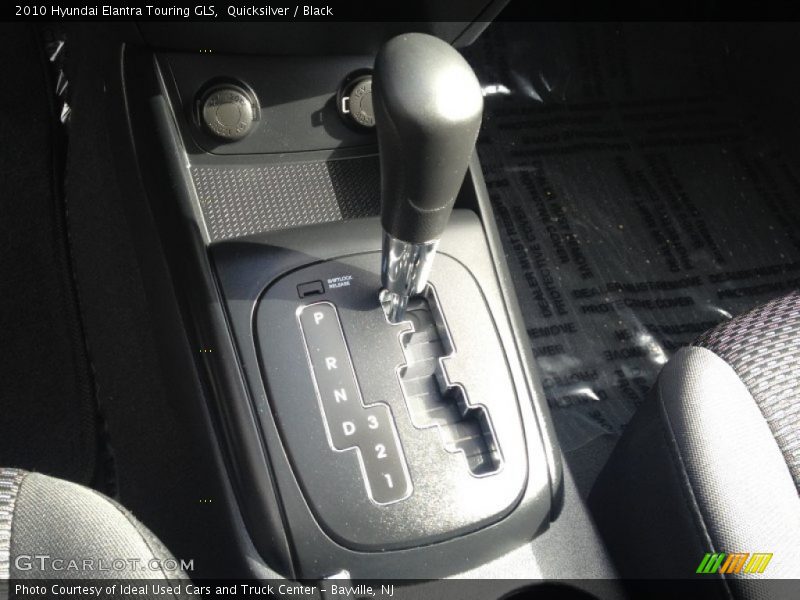 Quicksilver / Black 2010 Hyundai Elantra Touring GLS