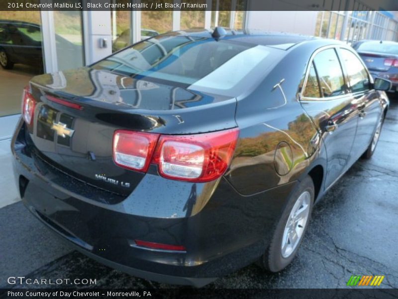 Black Granite Metallic / Jet Black/Titanium 2014 Chevrolet Malibu LS