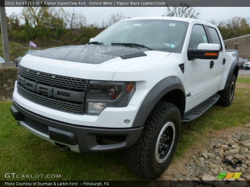 Front 3/4 View of 2013 F150 SVT Raptor SuperCrew 4x4