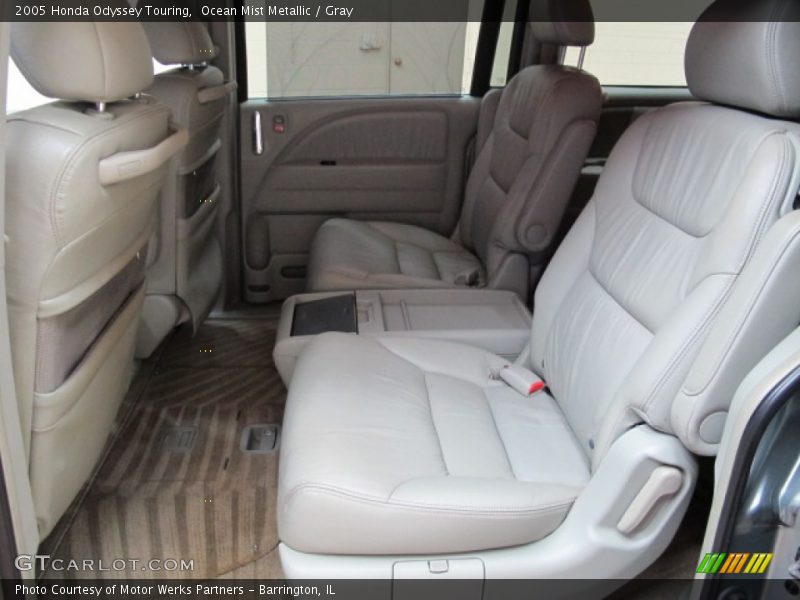 Ocean Mist Metallic / Gray 2005 Honda Odyssey Touring