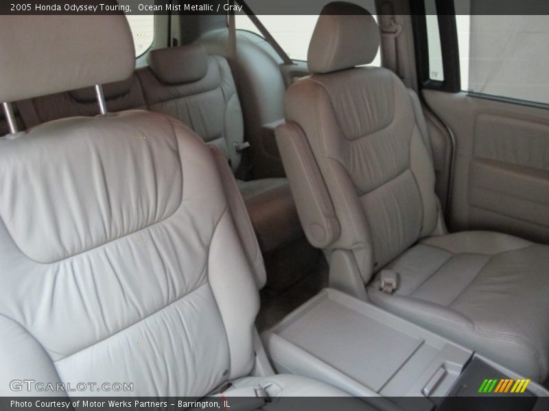 Ocean Mist Metallic / Gray 2005 Honda Odyssey Touring