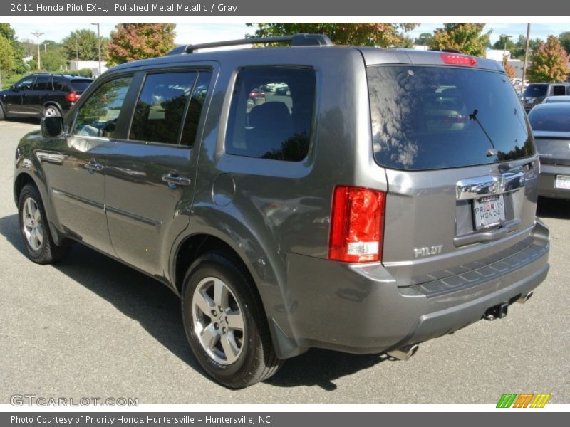 Polished Metal Metallic / Gray 2011 Honda Pilot EX-L