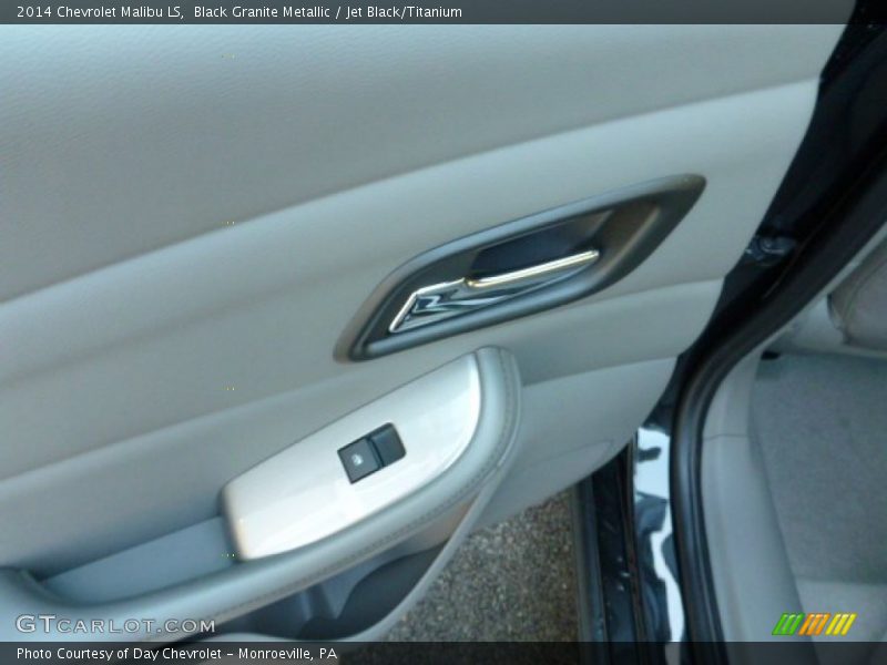 Black Granite Metallic / Jet Black/Titanium 2014 Chevrolet Malibu LS