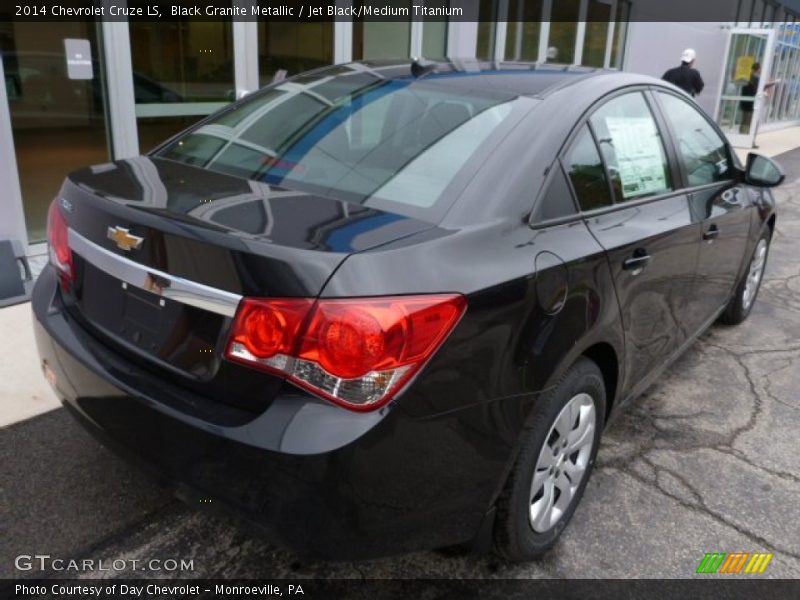 Black Granite Metallic / Jet Black/Medium Titanium 2014 Chevrolet Cruze LS