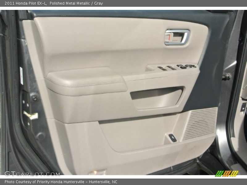 Polished Metal Metallic / Gray 2011 Honda Pilot EX-L