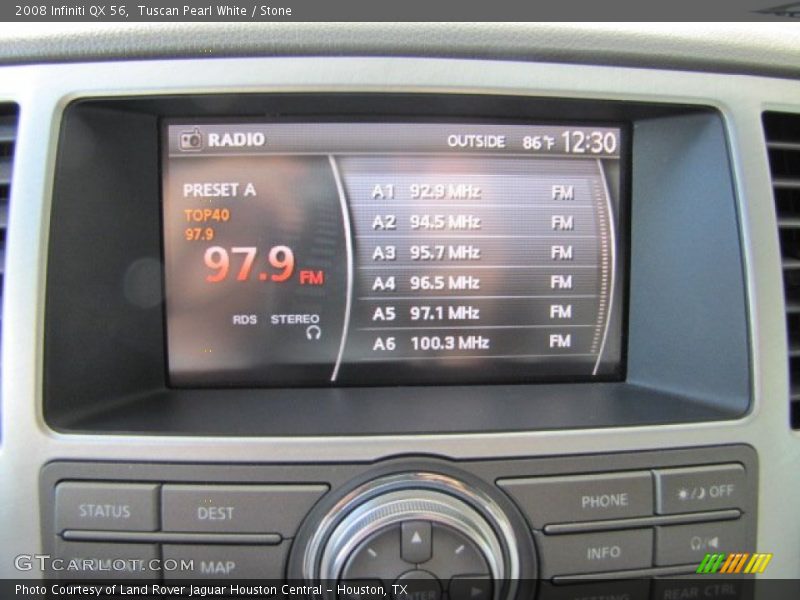 Tuscan Pearl White / Stone 2008 Infiniti QX 56