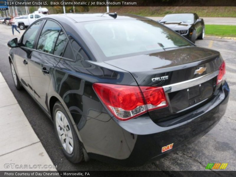 Black Granite Metallic / Jet Black/Medium Titanium 2014 Chevrolet Cruze LS
