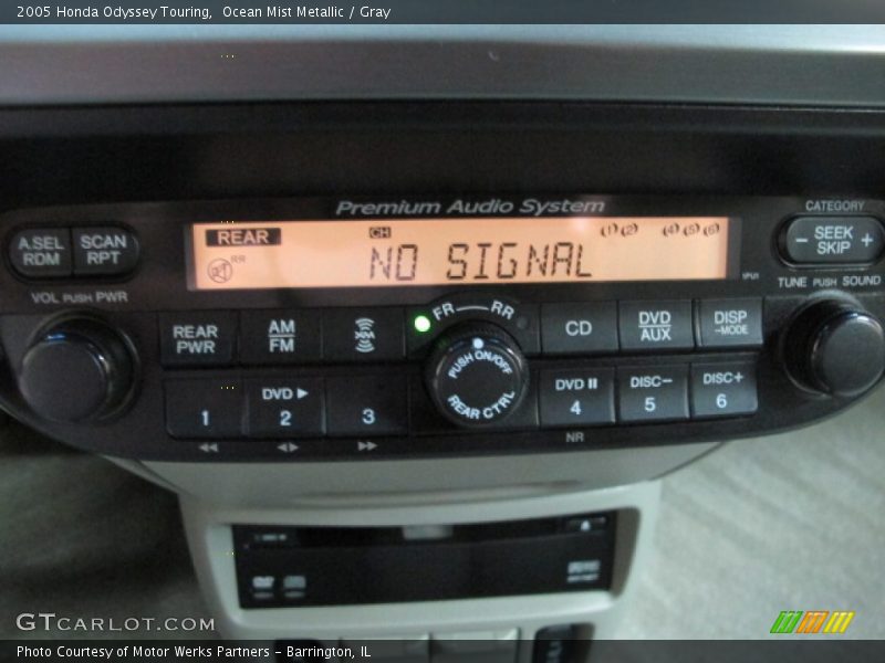 Ocean Mist Metallic / Gray 2005 Honda Odyssey Touring