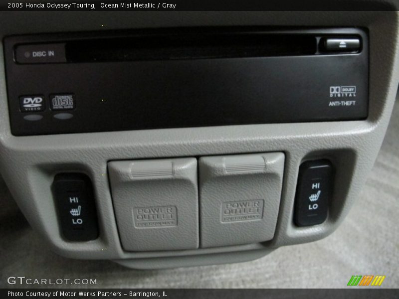 Ocean Mist Metallic / Gray 2005 Honda Odyssey Touring