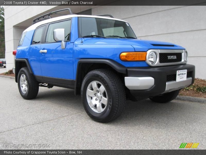 Voodoo Blue / Dark Charcoal 2008 Toyota FJ Cruiser 4WD