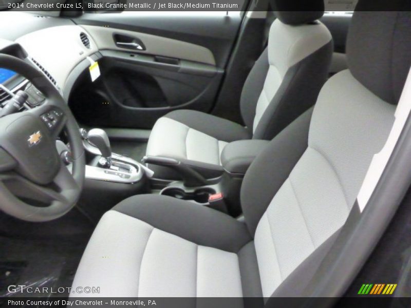 Black Granite Metallic / Jet Black/Medium Titanium 2014 Chevrolet Cruze LS