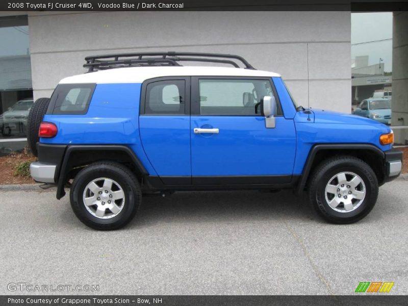 Voodoo Blue / Dark Charcoal 2008 Toyota FJ Cruiser 4WD