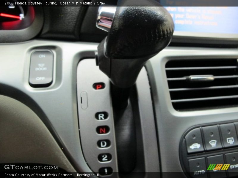 Ocean Mist Metallic / Gray 2005 Honda Odyssey Touring